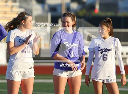 Thumbnail 3 in Academy of Our Lady of Peace vs. Carlsbad (CIF SDS Open Division Final) photogallery.