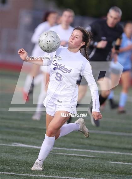 Thumbnail 2 in Academy of Our Lady of Peace vs. Carlsbad (CIF SDS Open Division Final) photogallery.