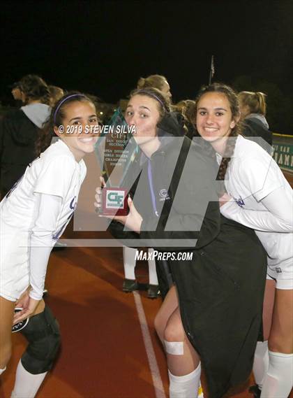 Thumbnail 2 in Academy of Our Lady of Peace vs. Carlsbad (CIF SDS Open Division Final) photogallery.