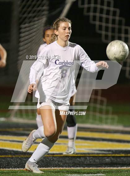 Thumbnail 2 in Academy of Our Lady of Peace vs. Carlsbad (CIF SDS Open Division Final) photogallery.