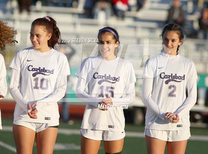 Thumbnail 2 in Academy of Our Lady of Peace vs. Carlsbad (CIF SDS Open Division Final) photogallery.