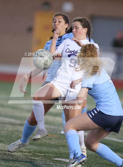 Thumbnail 2 in Academy of Our Lady of Peace vs. Carlsbad (CIF SDS Open Division Final) photogallery.