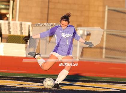 Thumbnail 2 in Academy of Our Lady of Peace vs. Carlsbad (CIF SDS Open Division Final) photogallery.