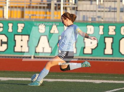 Thumbnail 1 in Academy of Our Lady of Peace vs. Carlsbad (CIF SDS Open Division Final) photogallery.