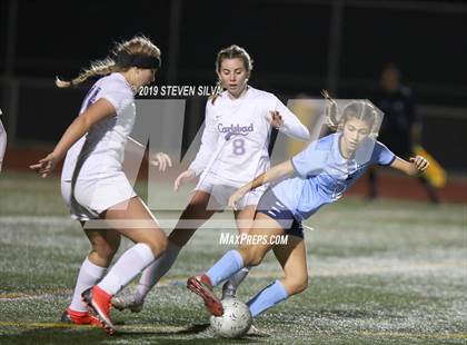 Thumbnail 3 in Academy of Our Lady of Peace vs. Carlsbad (CIF SDS Open Division Final) photogallery.