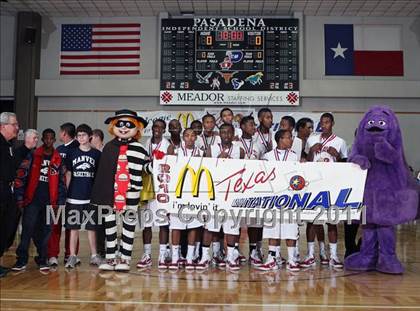 Thumbnail 2 in Manvel vs Mansfield Summit (McDonald's Texas Invitational) photogallery.