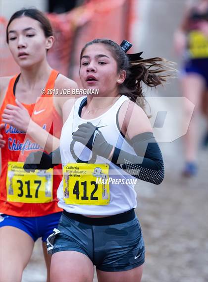 Thumbnail 2 in CIF State Cross Country Championships (Girls D4 Race) photogallery.