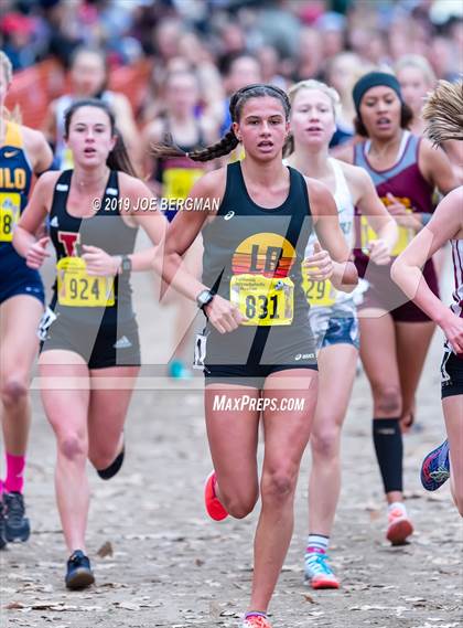 Thumbnail 3 in CIF State Cross Country Championships (Girls D4 Race) photogallery.