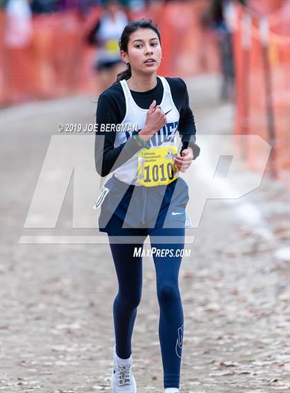 Thumbnail 3 in CIF State Cross Country Championships (Girls D4 Race) photogallery.