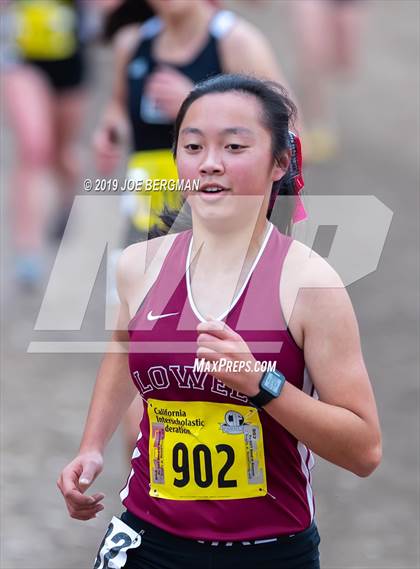 Thumbnail 1 in CIF State Cross Country Championships (Girls D4 Race) photogallery.