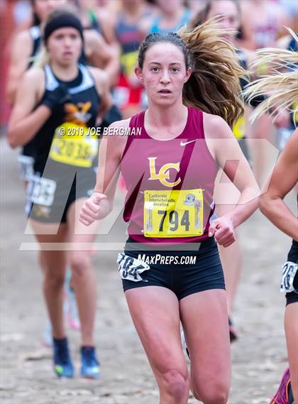 Thumbnail 3 in CIF State Cross Country Championships (Girls D4 Race) photogallery.