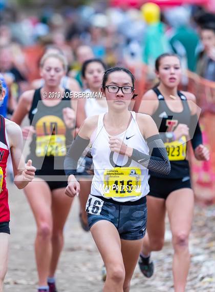 Thumbnail 2 in CIF State Cross Country Championships (Girls D4 Race) photogallery.