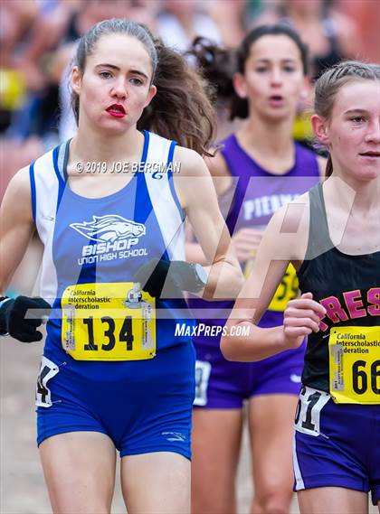 Thumbnail 2 in CIF State Cross Country Championships (Girls D4 Race) photogallery.