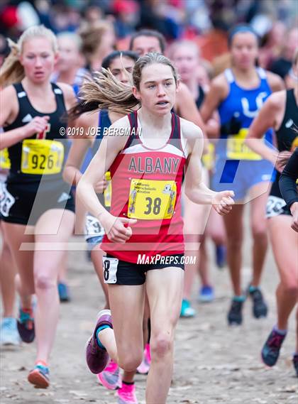 Thumbnail 2 in CIF State Cross Country Championships (Girls D4 Race) photogallery.