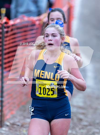 Thumbnail 2 in CIF State Cross Country Championships (Girls D4 Race) photogallery.