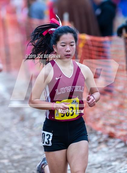 Thumbnail 2 in CIF State Cross Country Championships (Girls D4 Race) photogallery.