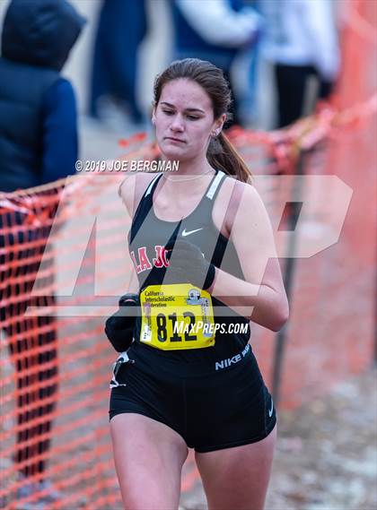 Thumbnail 1 in CIF State Cross Country Championships (Girls D4 Race) photogallery.