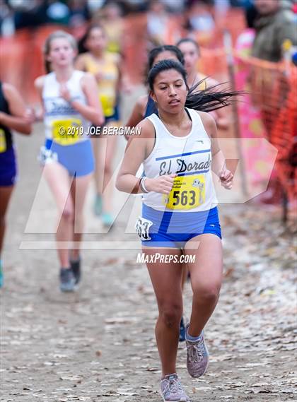 Thumbnail 1 in CIF State Cross Country Championships (Girls D4 Race) photogallery.