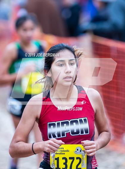 Thumbnail 3 in CIF State Cross Country Championships (Girls D4 Race) photogallery.