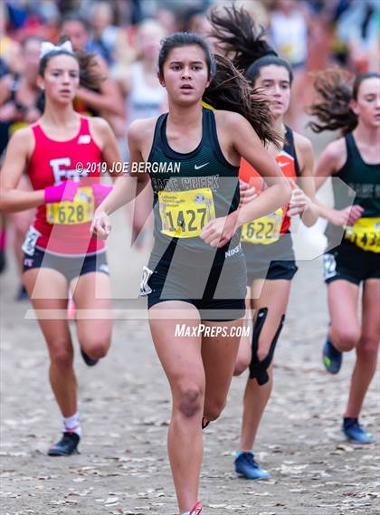 Thumbnail 2 in CIF State Cross Country Championships (Girls D4 Race) photogallery.