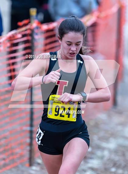 Thumbnail 2 in CIF State Cross Country Championships (Girls D4 Race) photogallery.