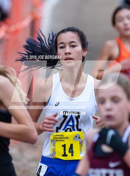 Thumbnail 3 in CIF State Cross Country Championships (Girls D4 Race) photogallery.