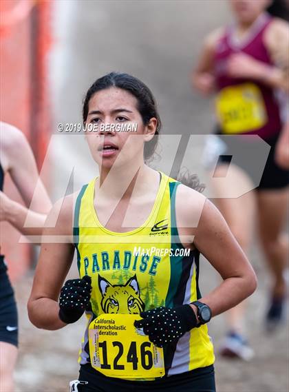 Thumbnail 3 in CIF State Cross Country Championships (Girls D4 Race) photogallery.
