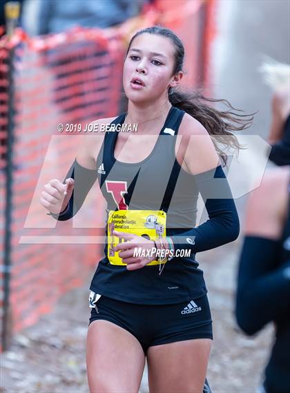 Thumbnail 3 in CIF State Cross Country Championships (Girls D4 Race) photogallery.