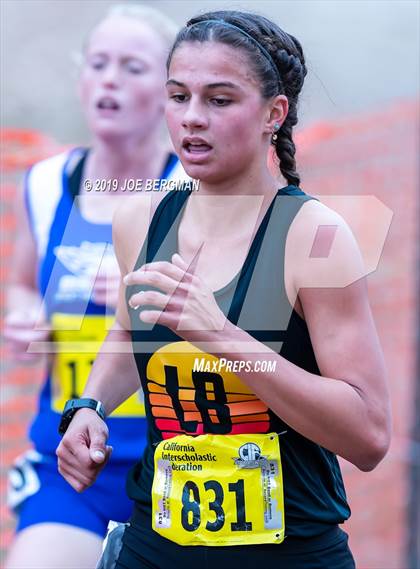 Thumbnail 3 in CIF State Cross Country Championships (Girls D4 Race) photogallery.