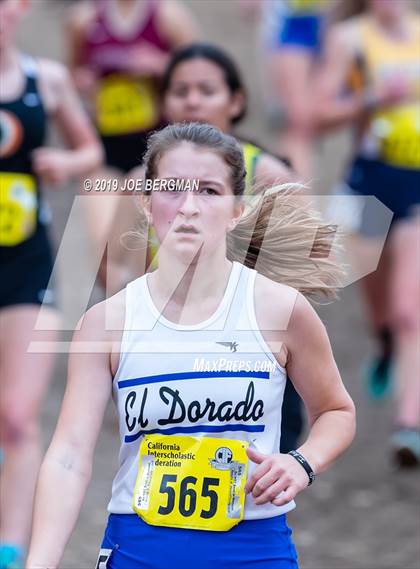 Thumbnail 1 in CIF State Cross Country Championships (Girls D4 Race) photogallery.
