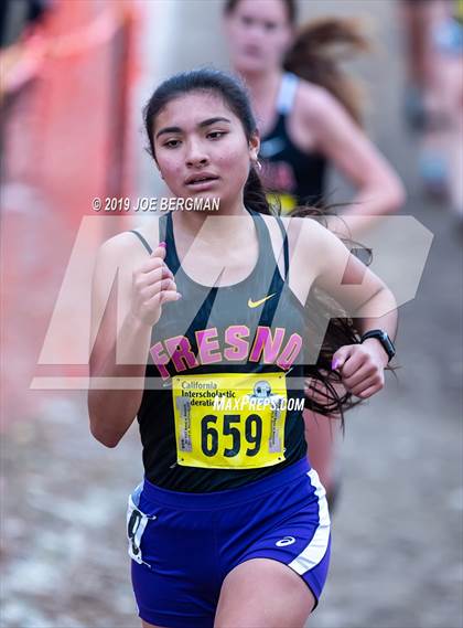 Thumbnail 2 in CIF State Cross Country Championships (Girls D4 Race) photogallery.