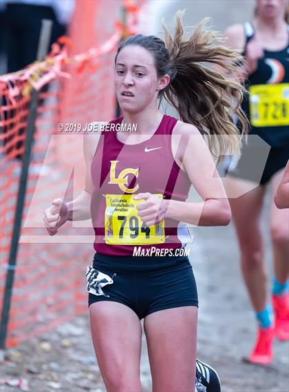 Thumbnail 1 in CIF State Cross Country Championships (Girls D4 Race) photogallery.