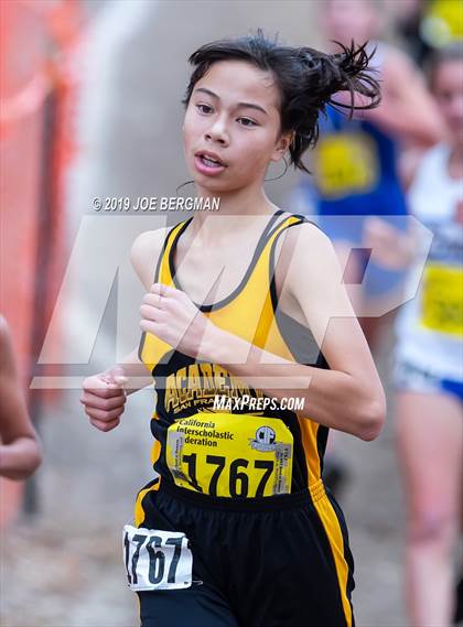 Thumbnail 3 in CIF State Cross Country Championships (Girls D4 Race) photogallery.