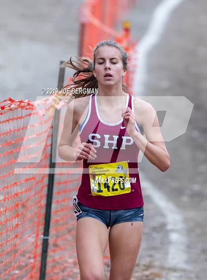 Thumbnail 3 in CIF State Cross Country Championships (Girls D4 Race) photogallery.