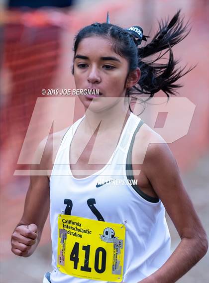Thumbnail 3 in CIF State Cross Country Championships (Girls D4 Race) photogallery.