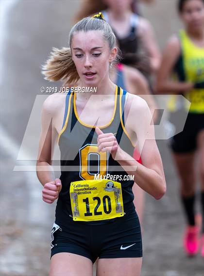 Thumbnail 3 in CIF State Cross Country Championships (Girls D4 Race) photogallery.
