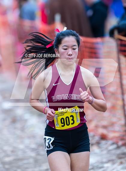 Thumbnail 3 in CIF State Cross Country Championships (Girls D4 Race) photogallery.