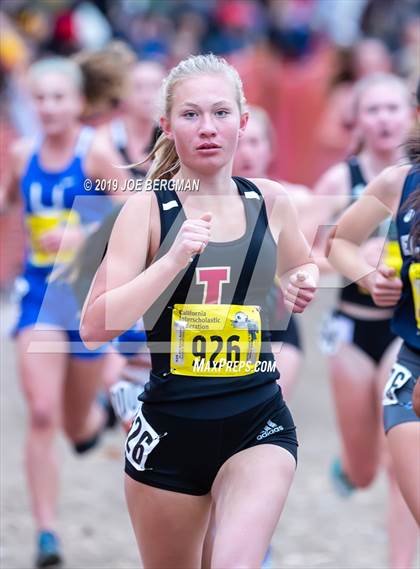 Thumbnail 3 in CIF State Cross Country Championships (Girls D4 Race) photogallery.