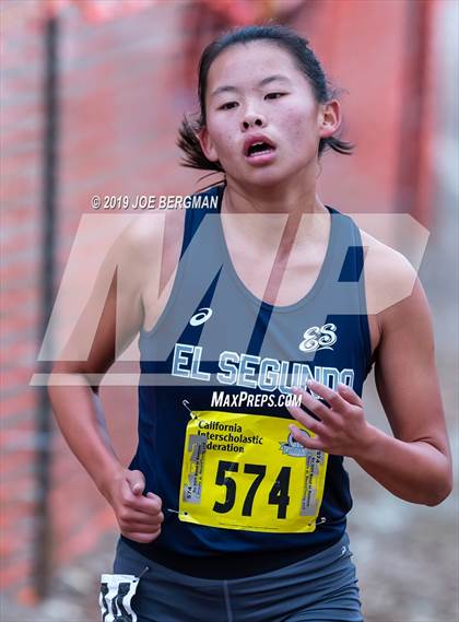 Thumbnail 1 in CIF State Cross Country Championships (Girls D4 Race) photogallery.