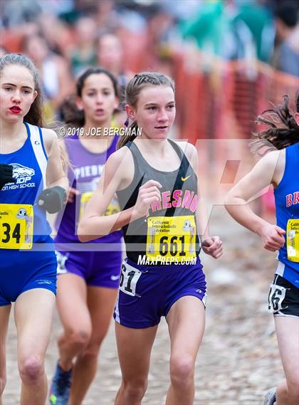 Thumbnail 3 in CIF State Cross Country Championships (Girls D4 Race) photogallery.