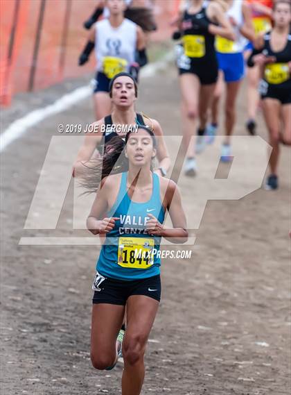 Thumbnail 1 in CIF State Cross Country Championships (Girls D4 Race) photogallery.