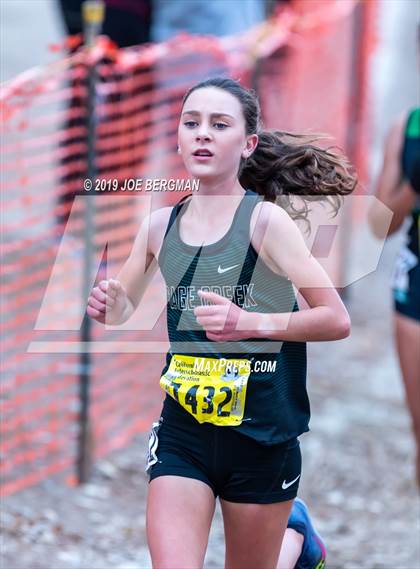 Thumbnail 2 in CIF State Cross Country Championships (Girls D4 Race) photogallery.