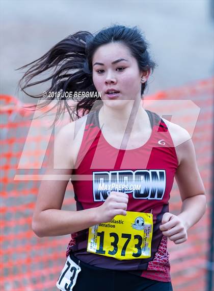 Thumbnail 1 in CIF State Cross Country Championships (Girls D4 Race) photogallery.