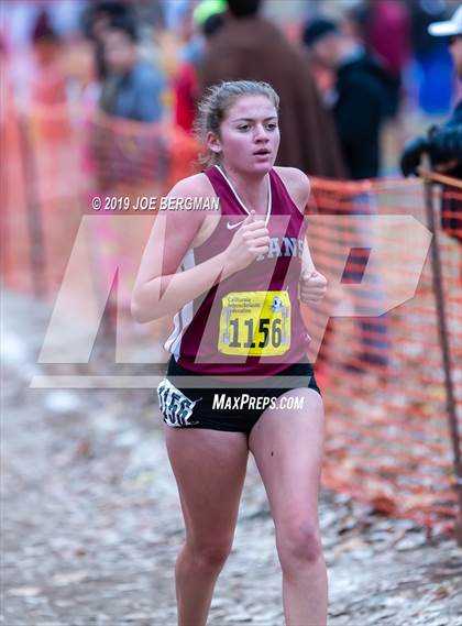 Thumbnail 1 in CIF State Cross Country Championships (Girls D4 Race) photogallery.