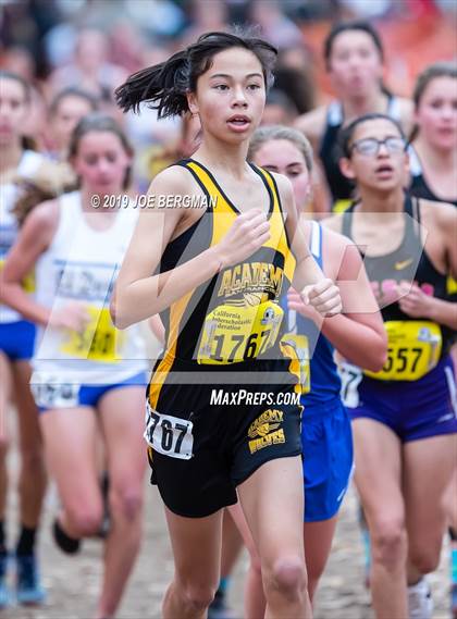 Thumbnail 3 in CIF State Cross Country Championships (Girls D4 Race) photogallery.