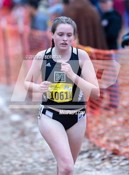 Thumbnail 2 in CIF State Cross Country Championships (Girls D4 Race) photogallery.