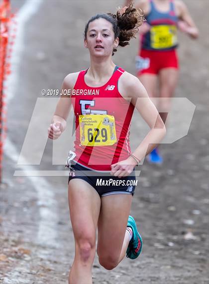 Thumbnail 1 in CIF State Cross Country Championships (Girls D4 Race) photogallery.