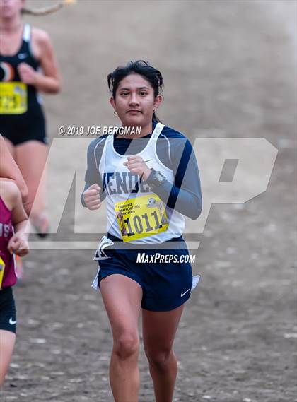 Thumbnail 3 in CIF State Cross Country Championships (Girls D4 Race) photogallery.