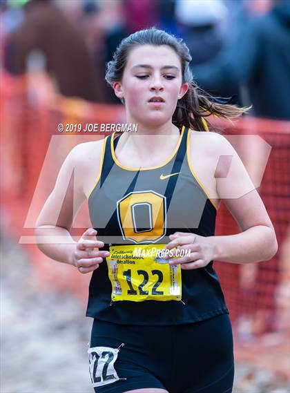 Thumbnail 3 in CIF State Cross Country Championships (Girls D4 Race) photogallery.
