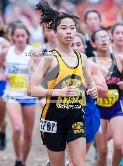 Thumbnail 1 in CIF State Cross Country Championships (Girls D4 Race) photogallery.
